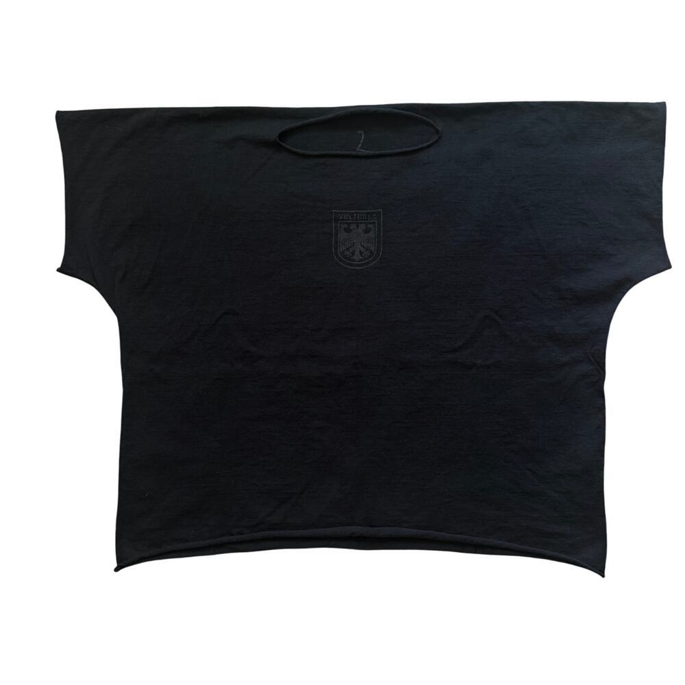 YEEZY Kanye West T-Shirt Black Print Size 2 Vultures Las Vegas F&F Merch Rare
